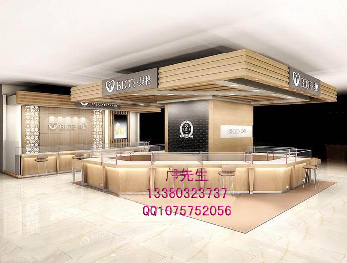 贝格珠宝展示柜图片