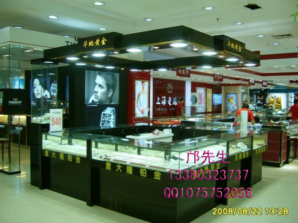 华地黄金展示柜