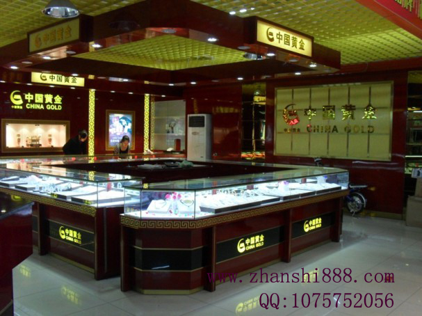 中国黄金专卖店柜台