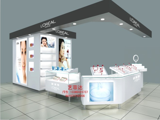 欧莱雅化妆品专柜