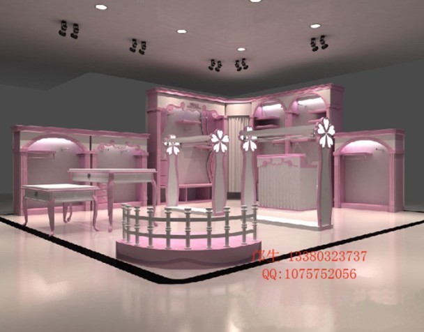 女装展示柜图片