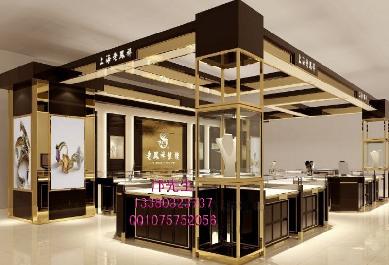 老凤祥银楼展柜