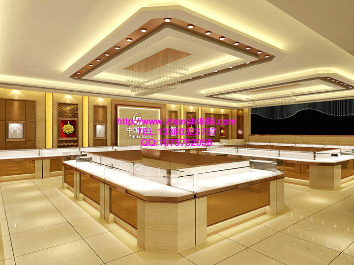 中国黄金店设计