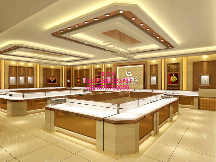中国黄金店面设计