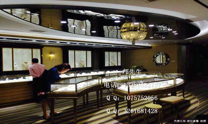 不锈钢珠宝展柜