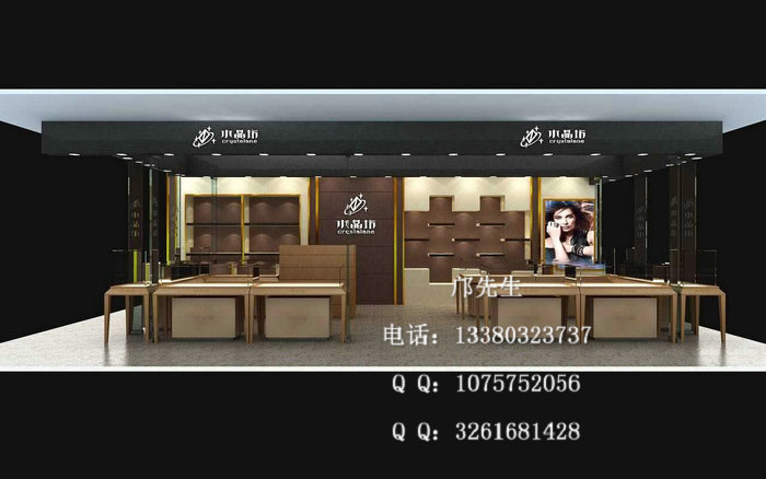 水晶坊珠宝展示柜