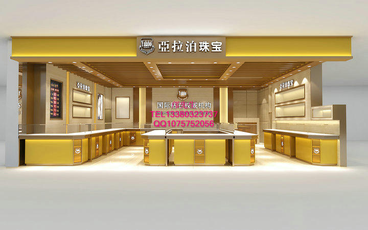 亚拉伯商场珠宝展示柜