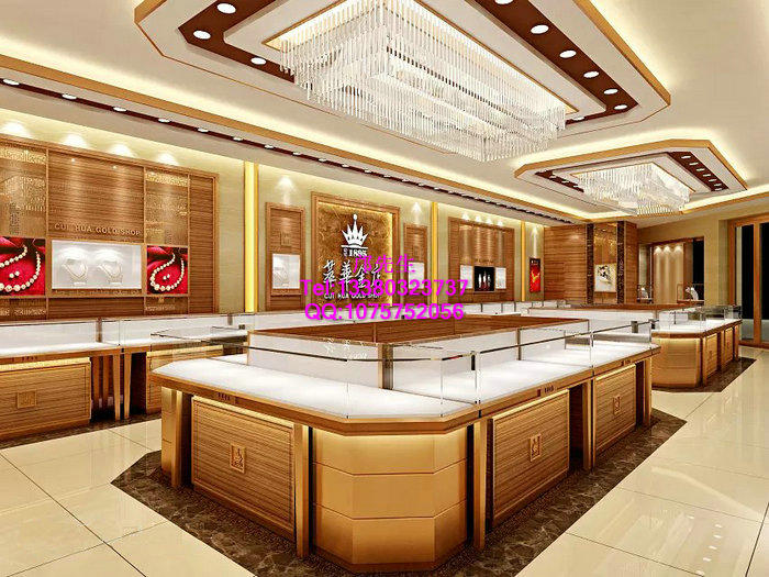 黄金店销售柜