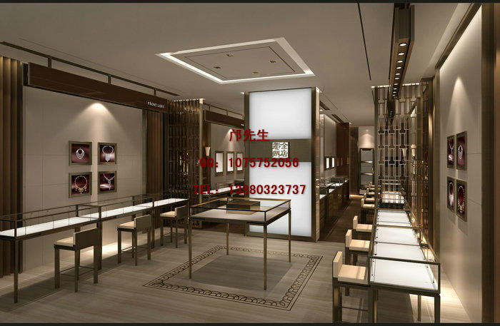 不锈钢黄金展示柜