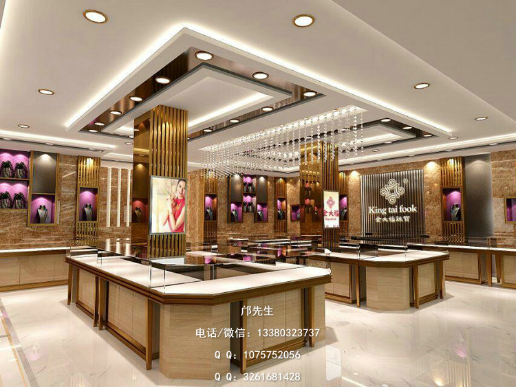 金大福珠宝展柜