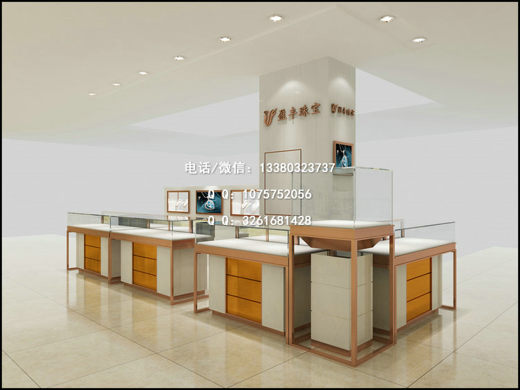 商场珠宝展柜设计