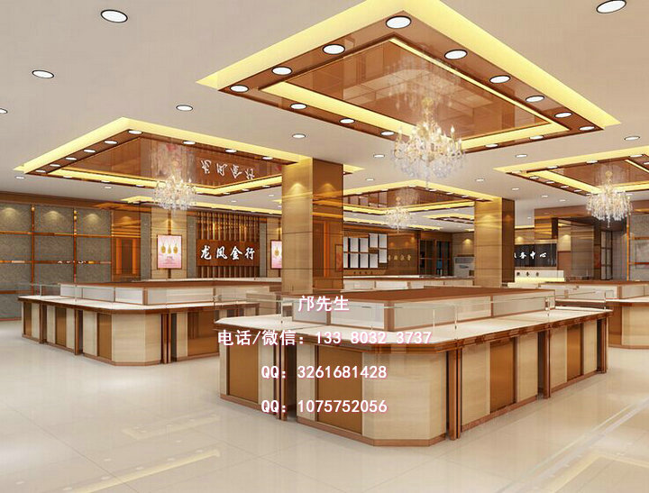 龙凤金行展柜