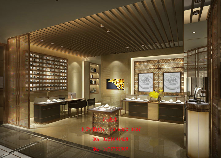 珠宝展示柜图片