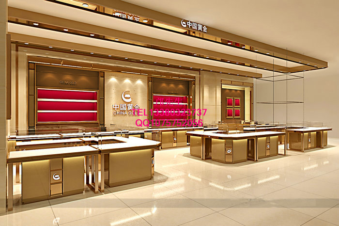 中国黄金展示柜