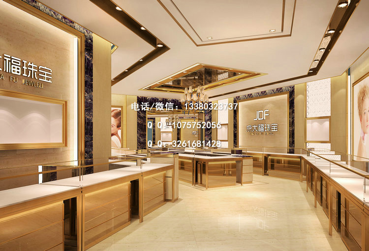 京大福珠宝展柜