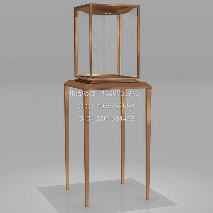 不锈钢精品柜