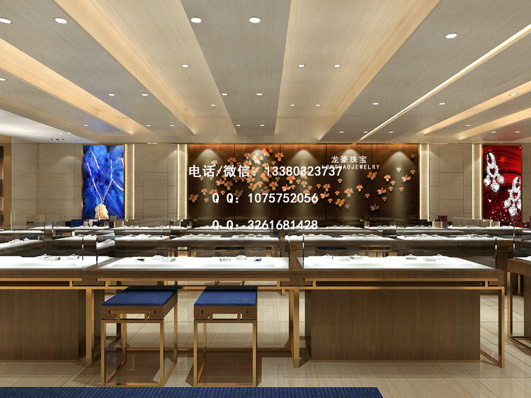 龙豪珠宝展柜