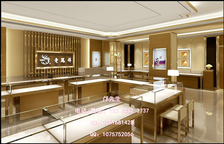 老凤祥珠宝展柜