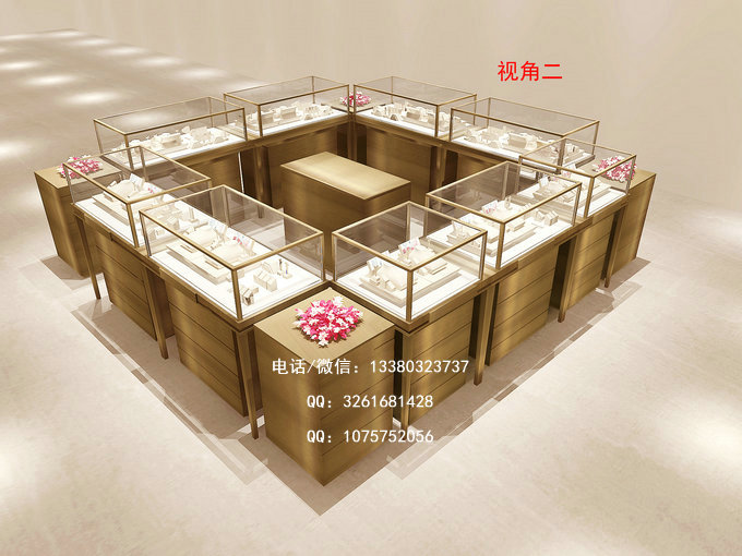 卡地亚珠宝展柜