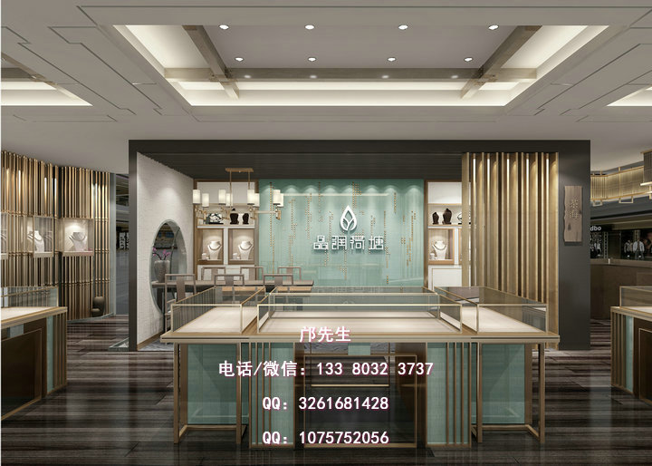 珠宝展示柜图片