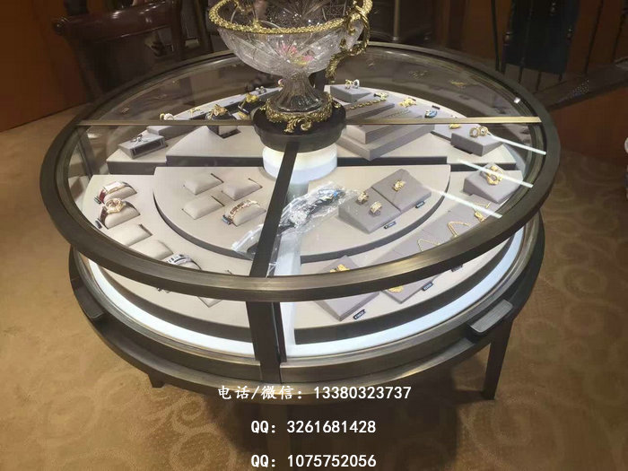 圆形高端卡地亚展柜