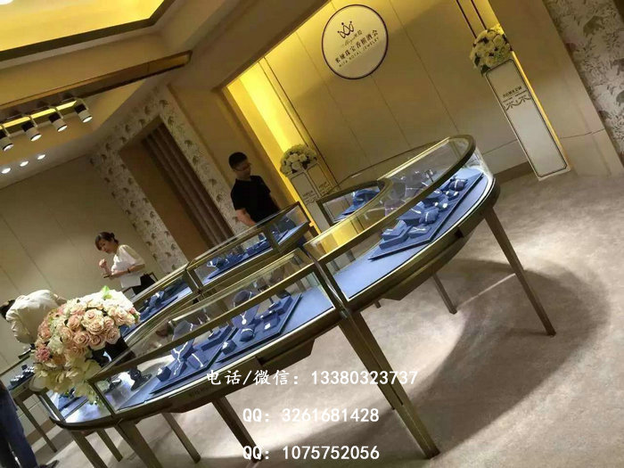 不锈钢珠宝展柜