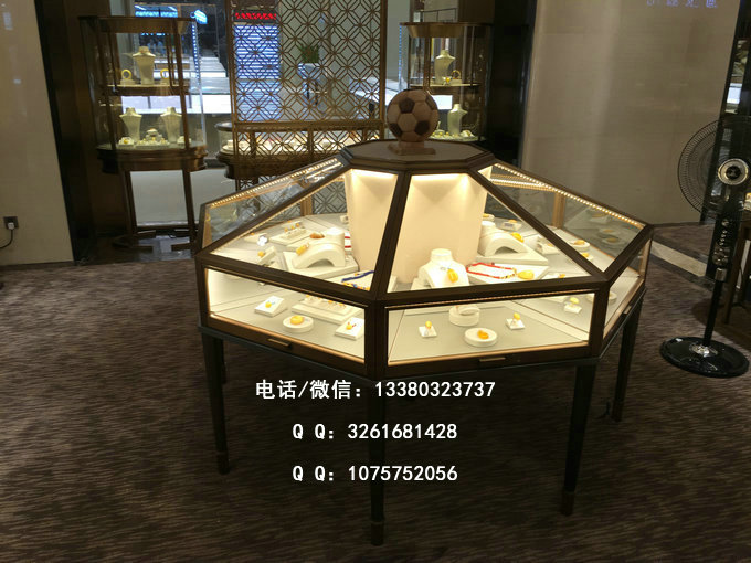 宝塔不锈钢珠宝展柜 宝塔不锈钢珠宝展柜