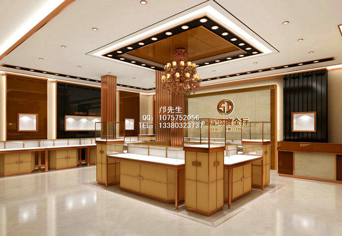 黄金展柜