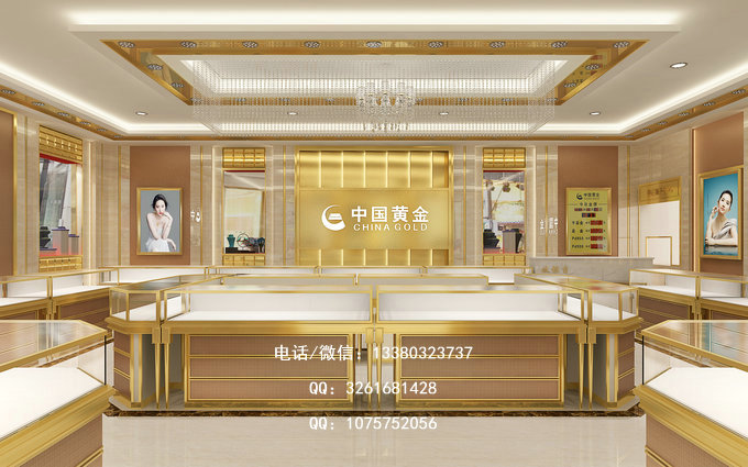 中国黄金展柜 中国黄金展柜