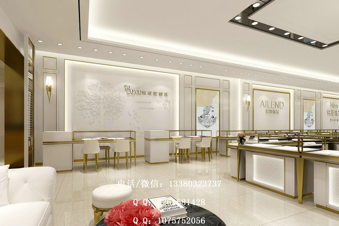 珠宝店面设计要注意空间的合理规划