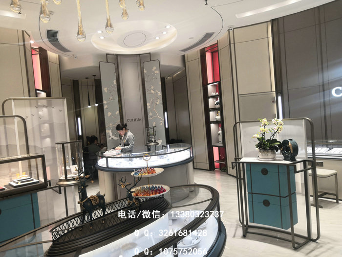 萃华旗舰店珠宝展示柜