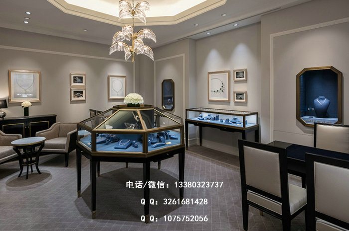 海瑞温斯顿珠宝展柜设计制作案例