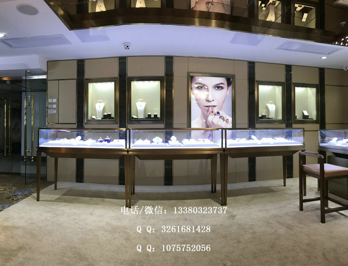 不锈钢珠宝展柜