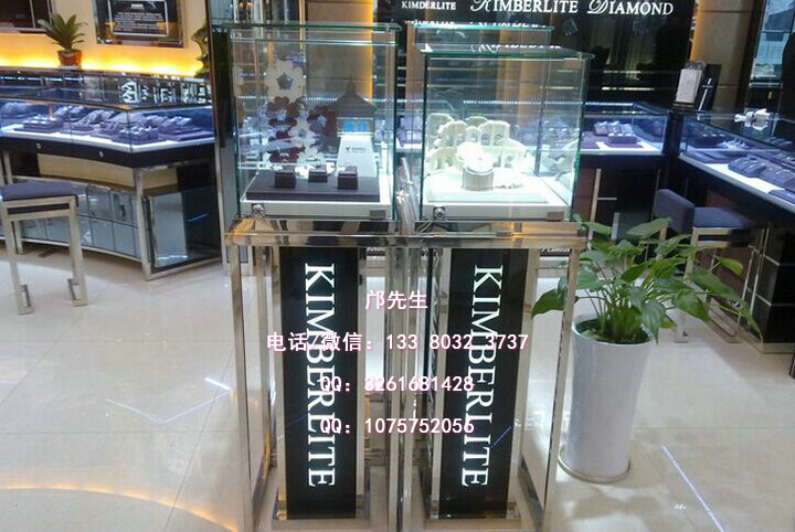 不锈钢珠宝展柜 不锈钢珠宝展柜