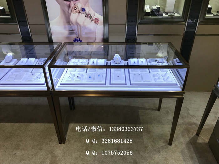 不锈钢珠宝展柜