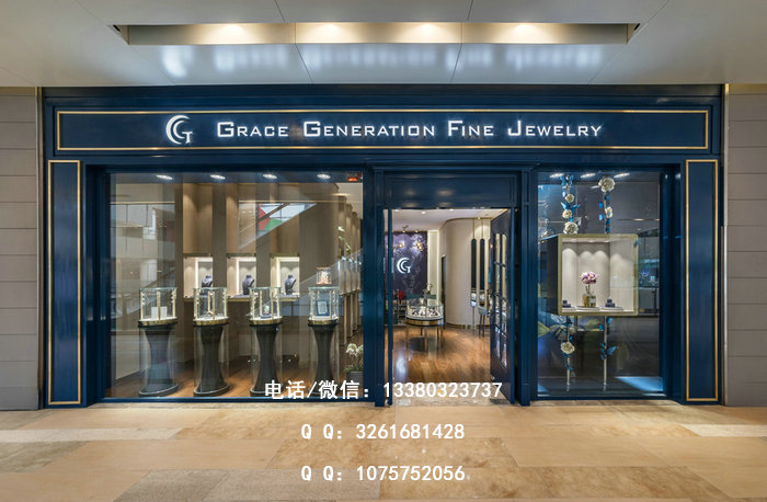 恩典珠宝店门头装修