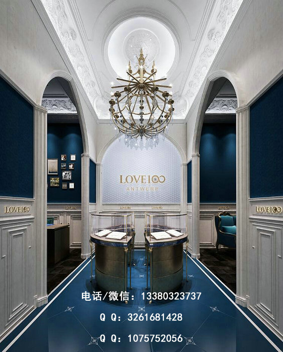 不锈钢珠宝展柜
