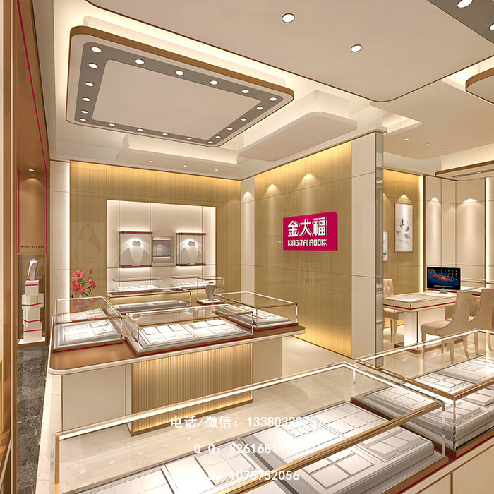 金大福珠宝展柜