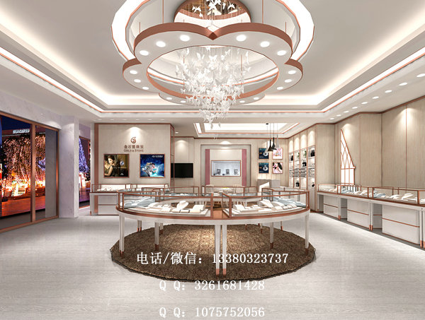 龙泽珠宝展示柜