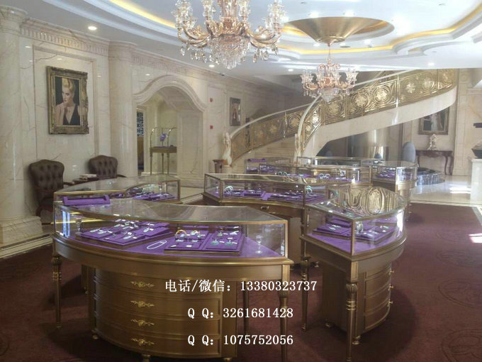 不锈钢珠宝展柜