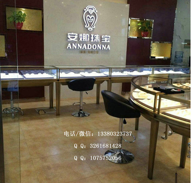 卡地亚珠宝展柜