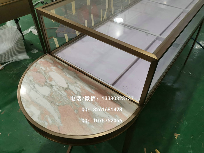 不锈钢珠宝展柜图片