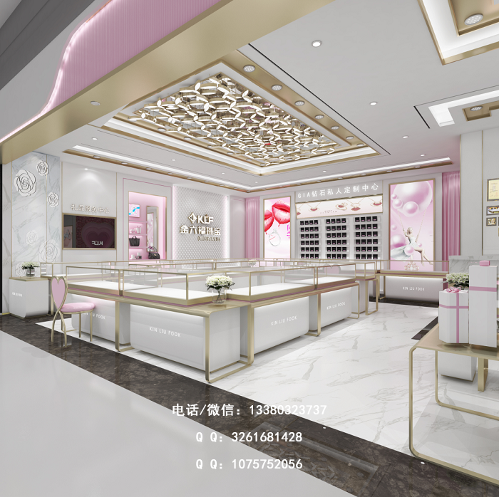 金六福珠宝店设计 金六福珠宝店设计