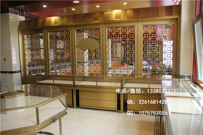 不锈钢珠宝展柜