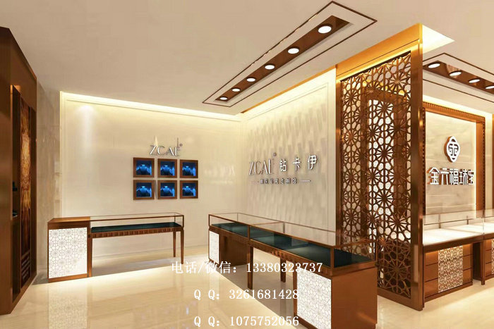金六福珠宝店效果图