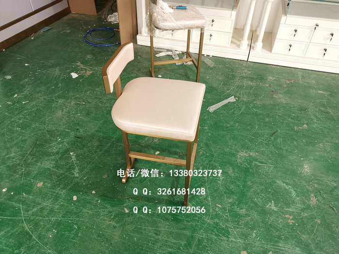 不锈钢珠宝店椅子