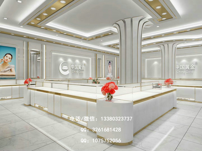 黄金展柜