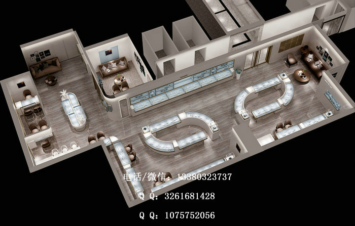 珠宝展厅设计 珠宝展厅设计