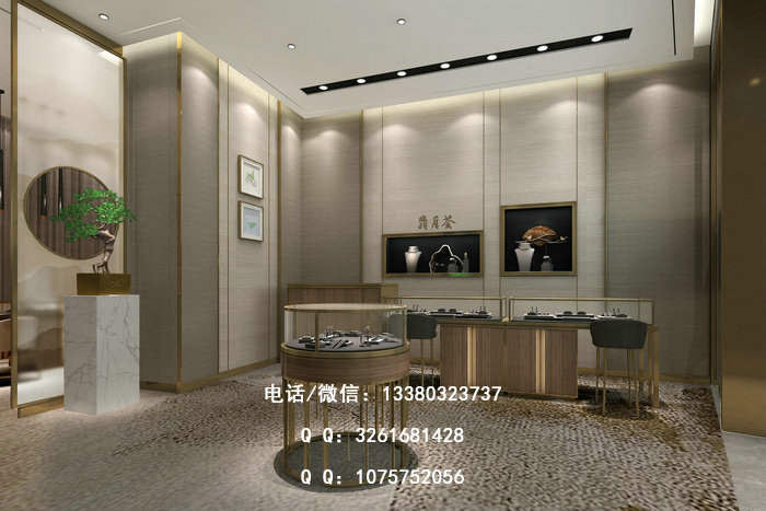珠宝展柜设计 珠宝展柜设计