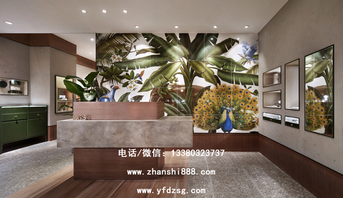 曼古银店收银台